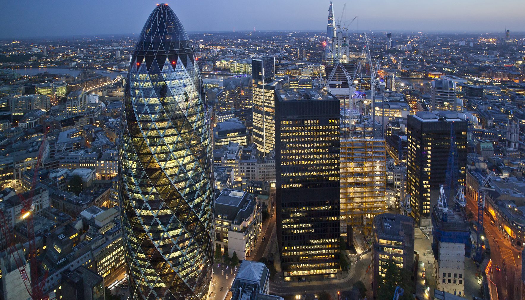 A london skyline