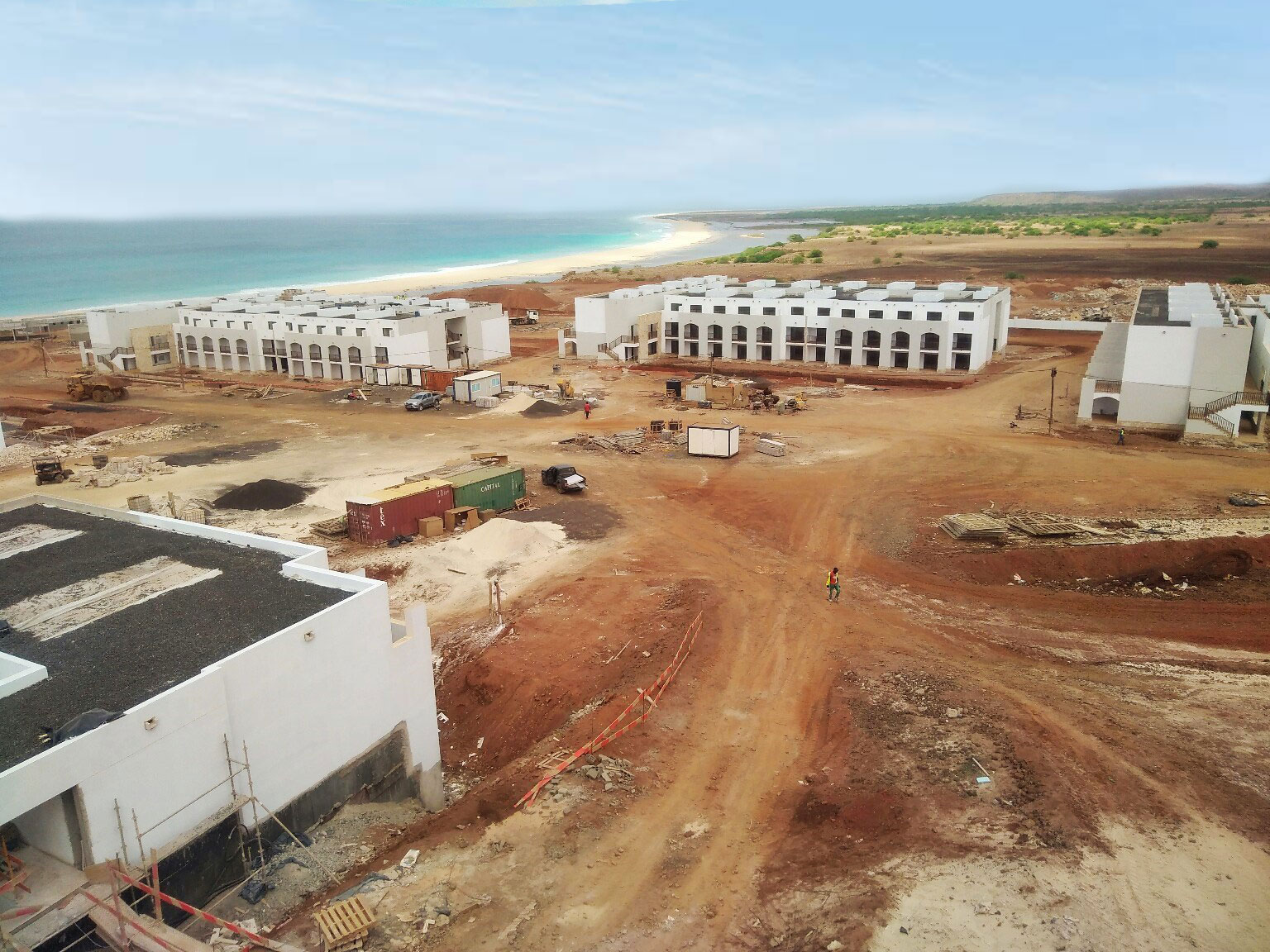 Construction Site of resort
