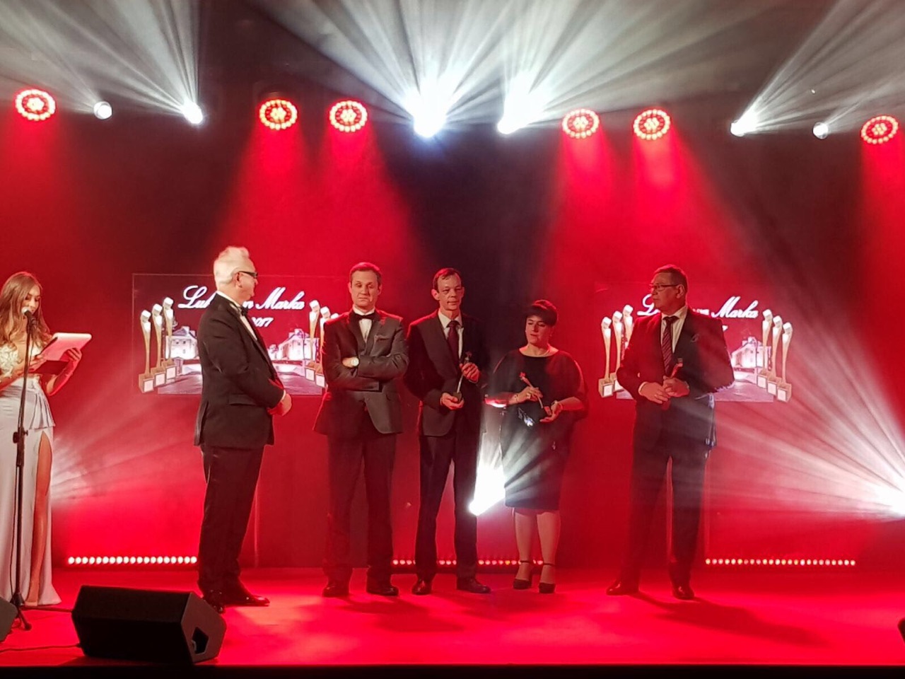 Award Winners on Stage