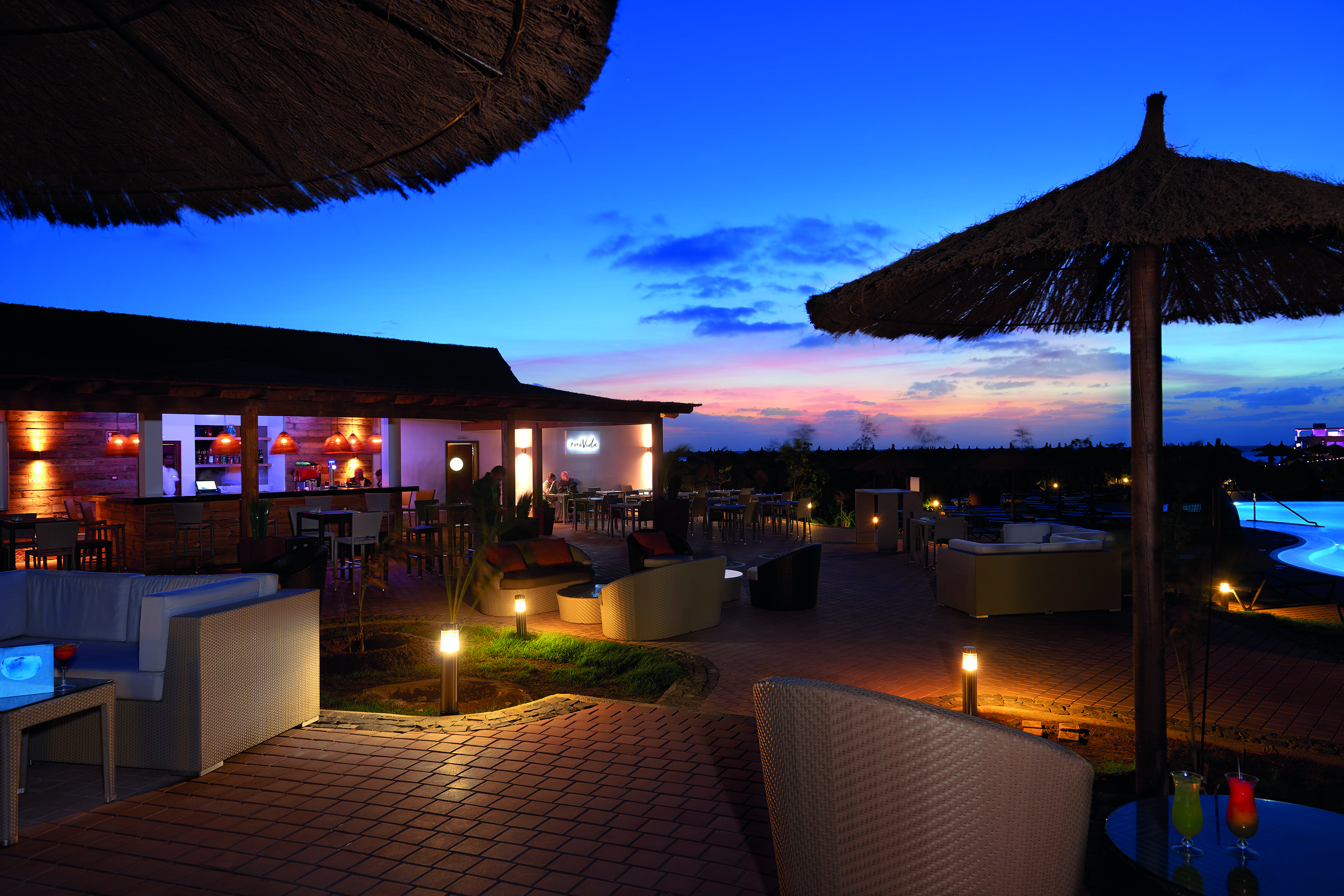 Pura Vida Bar at Melia Llana