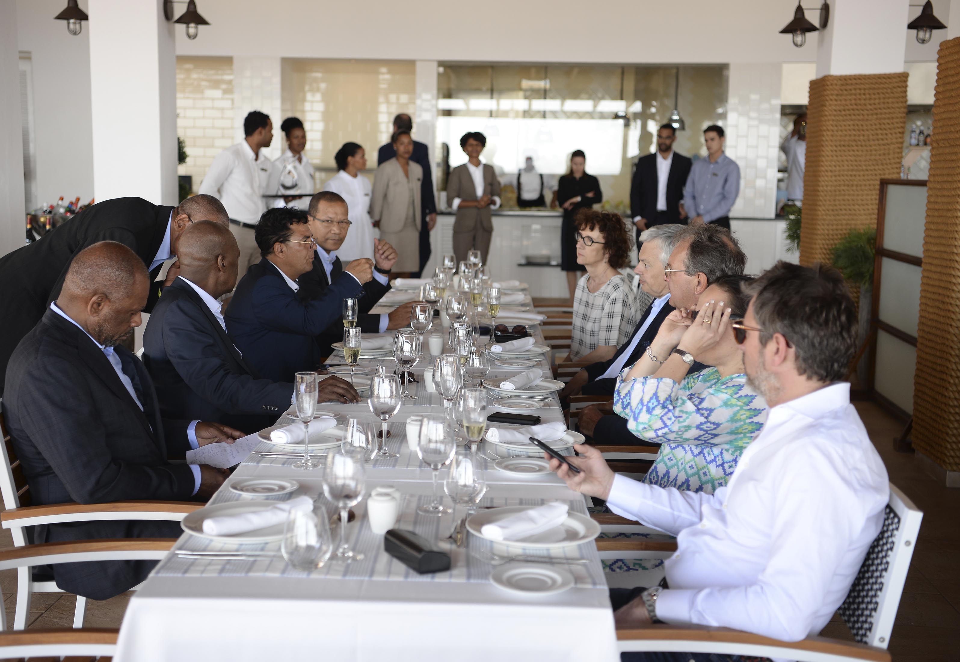 Belgium Deputy Prime Minister Visits Melia Llana Beach Resort & Spa
